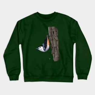 White-breasted Nuthatch Crewneck Sweatshirt